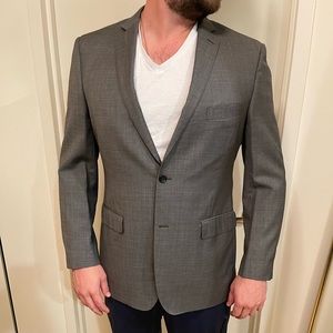 DKNY Men’s Grey Suit - Sport coat and Matching pants